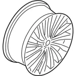 2017-2020 Lincoln - Wheel, Alloy