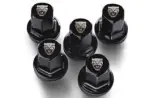 Growler Etched Lug Nuts - Black