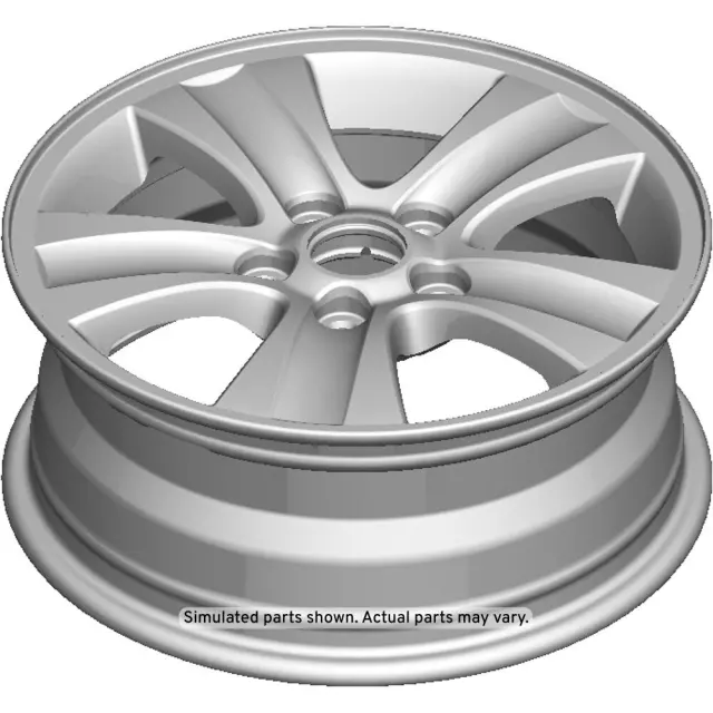 16x6.5-Inch 10-Spoke Wheel