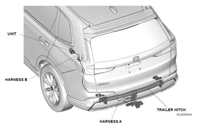 thumbnail image 2 of Dasbecan 118869 4-Pin Trailer Wiring Harness For Tesla Model 3 & Model Y - Towing Hitch Electrical Connection 2 of 13