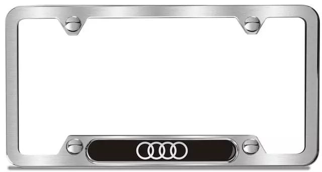 Audi Rings License Plate Frame ZAW-071-801-H-XZ2 | AudiUSAParts.com