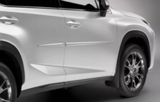 Body Side Moldings - Eminent White Pearl