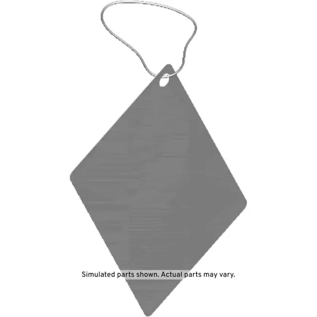 Instrument Panel Airbag Warning Tag