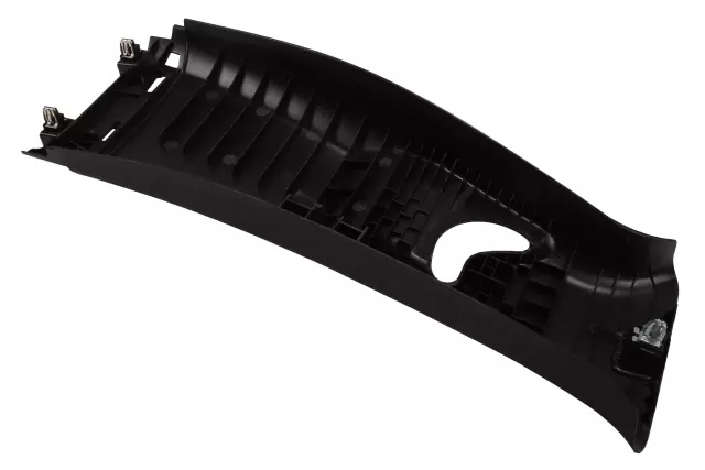 Jet Black Driver Side Center Pillar Upper Trim Panel
