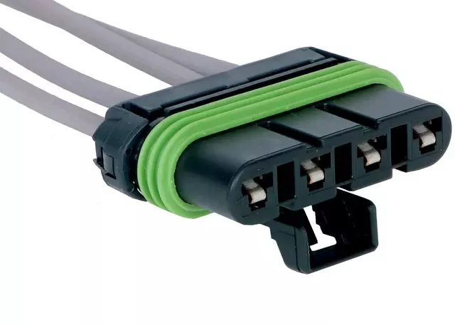 4-Way Female Black Multi-Purpose Pigtail