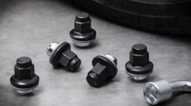 2020-2023 Toyota Wheel Lug Nuts, Black Pvd PT076-60200-02