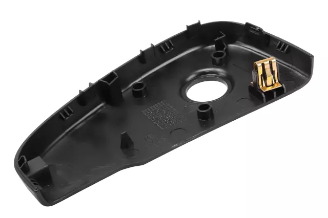 Jet Black Rear Seat Cushion Frame Bracket Center Trim Cover