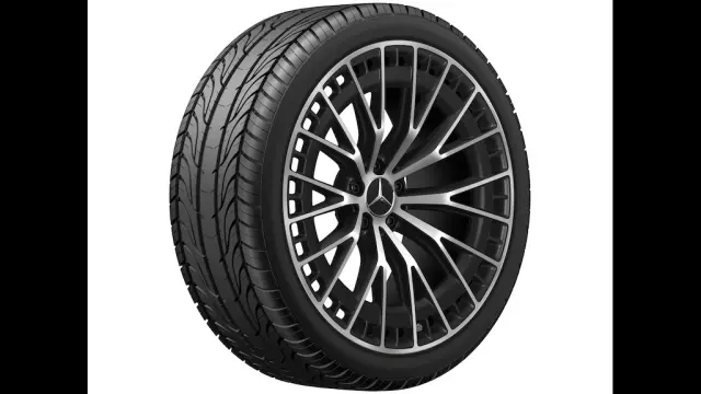 Genuine OEM Amg Cross-Spoke Wheel, 9, 5 J X 21 Et 32 | 254-401-15