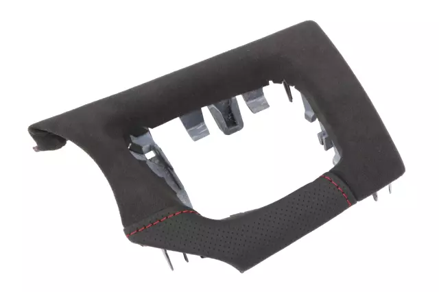 Dark Red Hot Driver Side Instrument Panel Upper Trim Panel