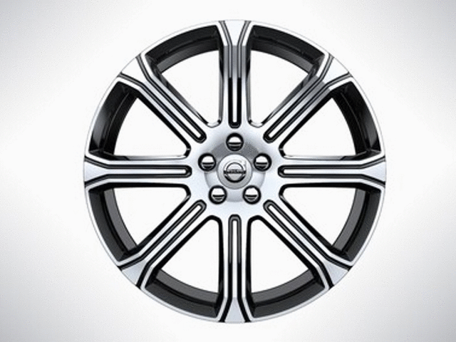 20-Inch 8-Spoke Black Diamond Cut Alloy Wheel - Volvo (31423932)