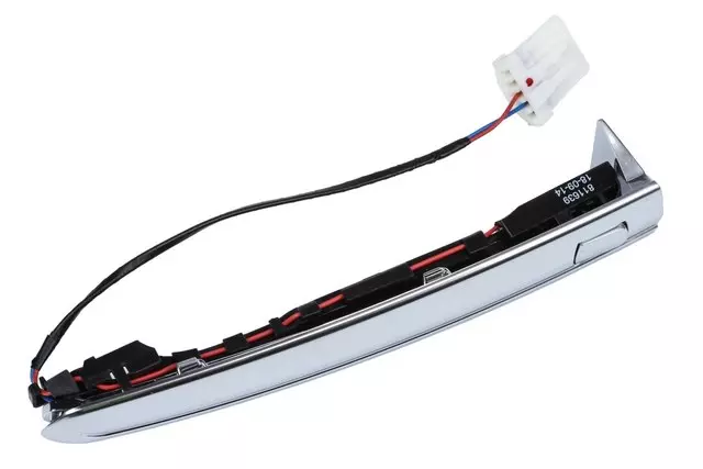 Chrome Rear Exterior Side Door Handle Molding