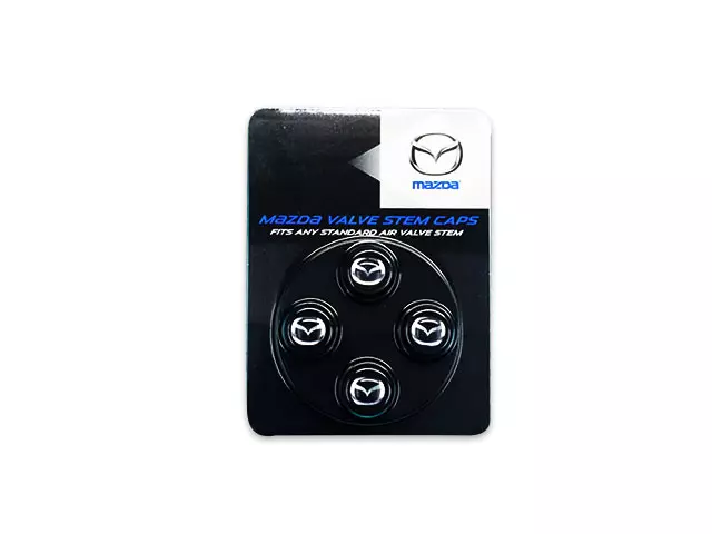 2006-2026 Mazda | Valve Stem Caps, Black | C9N2-V3-820 | Mazda