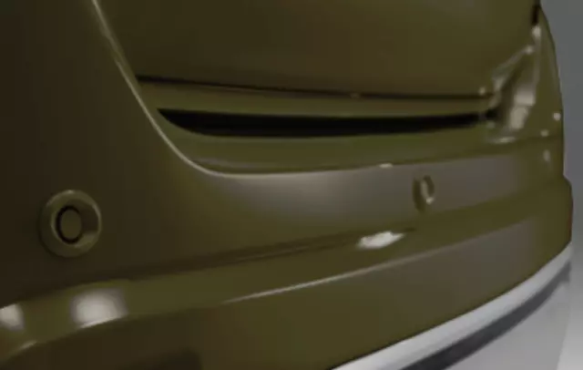 Park Assist Sensors, Rear, Quartz Brown