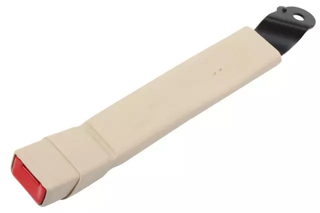 Light Neutral Passenger Seat Belt with Buckle