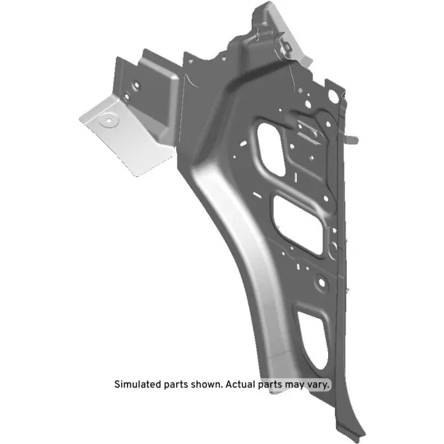 Driver Side Body Hinge Pillar Inner Panel