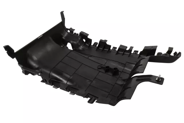 Jet Black Rear Driver Side Seat Cushion Trim Panel