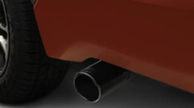 OEM 2022-2025 Toyota Exhaust Tip, Black Chrome Part # PT932-34221