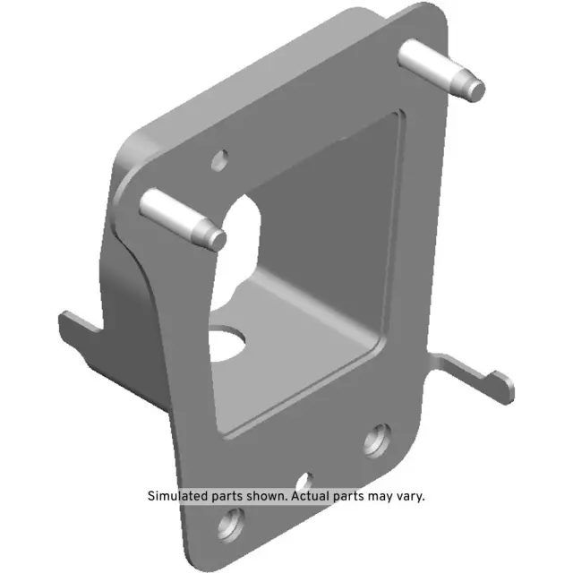 Passenger Side Underbody Rear Side Rail Rear Reinforcement