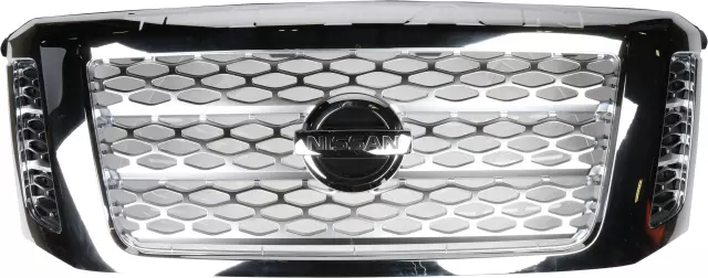 2017-2019 Nissan TITAN XD Grille Assembly 62310-EZ65D | OEM Parts