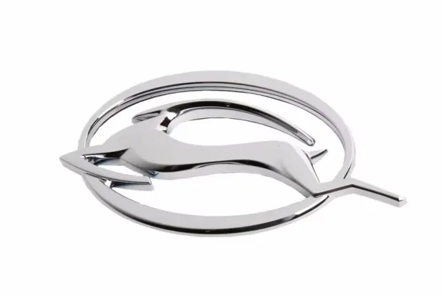 Used OEM Chevrolet Impala RH LH Pillar Chrome Emblem Badge - 1994-2008, Set Of 2