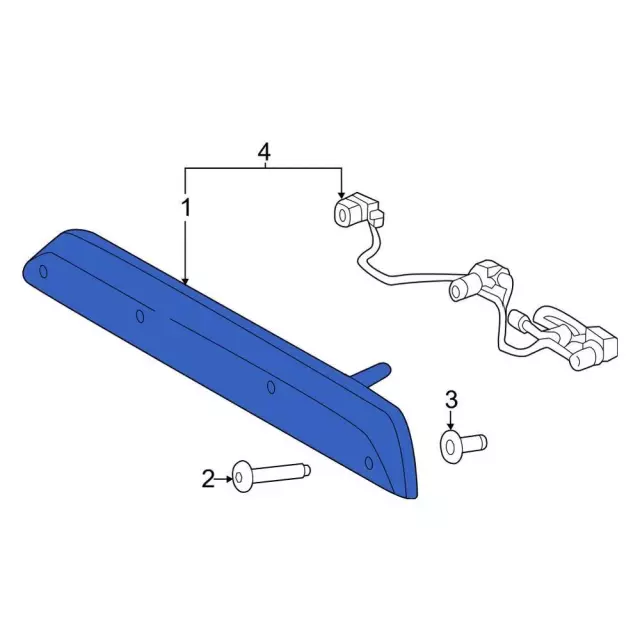 Center High Mount Stop Light