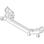 2018-2022 Ford EcoSport - Axle Beam
