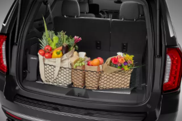 Vertical Cargo Net with Storage Bag featuring GMC  Logo - GM (84444363)
