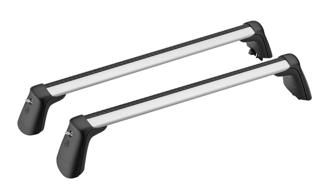 Basic Carrier Bars, Silver-Coloured / Black