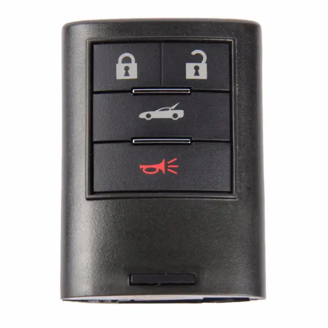 2008-2013 Chevrolet Corvette 4 Button Keyless Entry Remote Key Fob