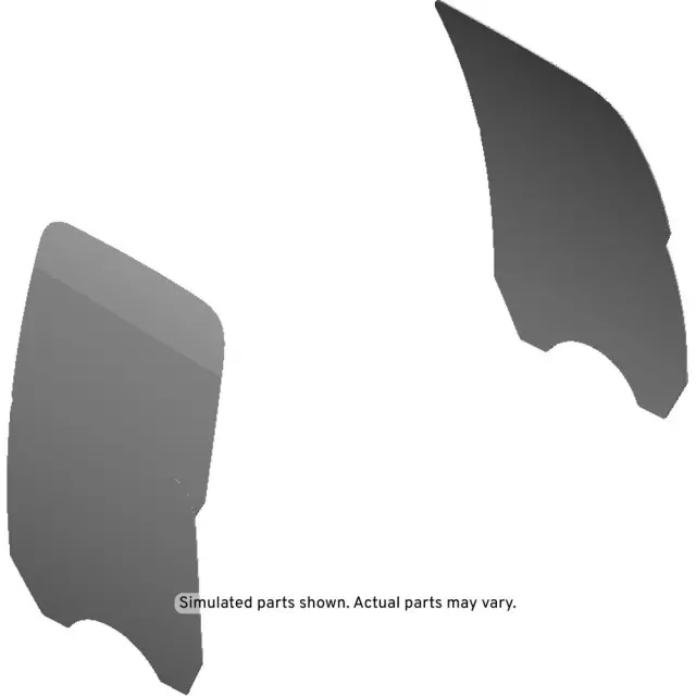 Passenger Side Rear Door Window