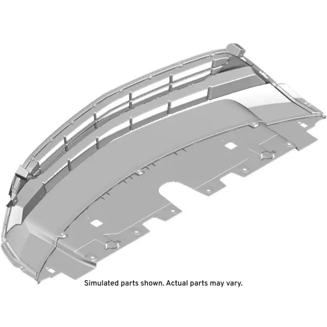 2020-2023 Buick Encore GX Front Bumper Fascia Skid Plate 42785815