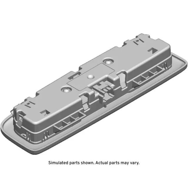 Light Opel Gray Center Reading Lamp