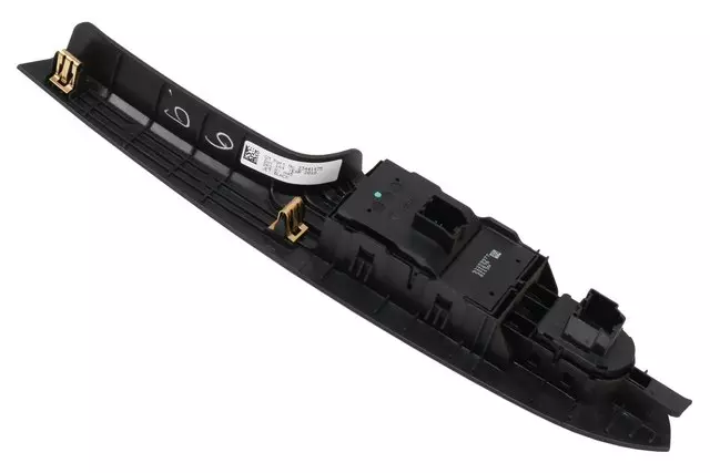 Jet Black Front Driver Side Door Armrest Switch Mount Plate