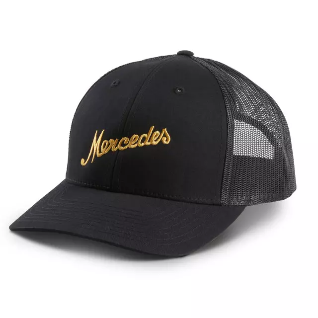 1524301-00 - Mer Richardson Trucker Hat Black/Black | Mercedes