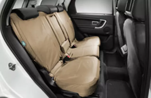 Waterproof Seat Covers - Almond, Second Row