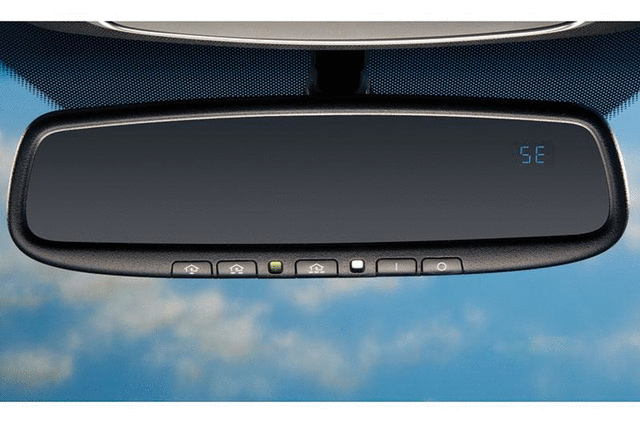 Auto Dimming Mirror with Homelink & Compass