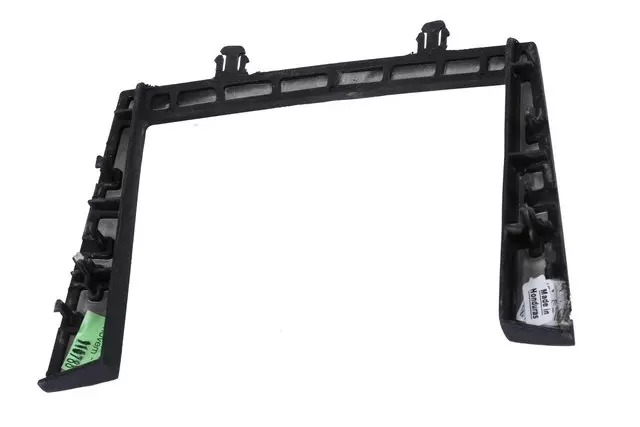 Nautic Gray and Red Brilliant Metallic Instrument Panel Compartment Door Opening Frame