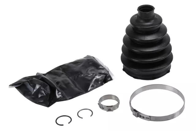 Front Driver Side Wheel Half-Shaft Constant Velocity (CV) Outer Boot Kit with Clamps and Rings