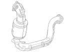 1954-2025 Mercedes-Benz - Exhaust Gas Line, Front