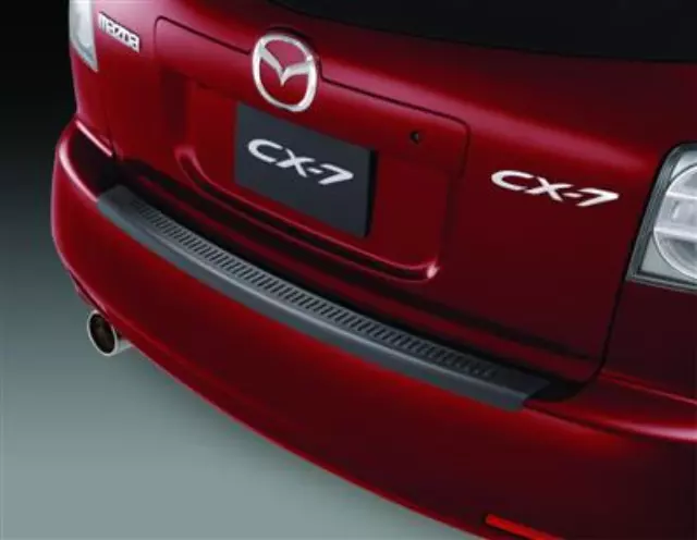 0000-8T-M02 - Rear Bumper Guard - Stainless - 2009-2012 Mazda CX-7