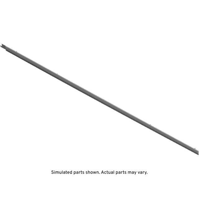 Medium Variegated Chrome Front Driver Side Door Molding