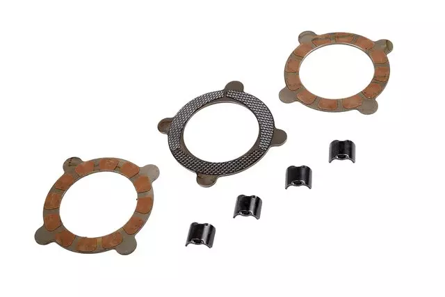 Passenger Side Complete Locking Differential Clutch Disc Set with Guides