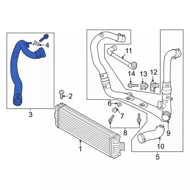 Inter-Cooler Pipe