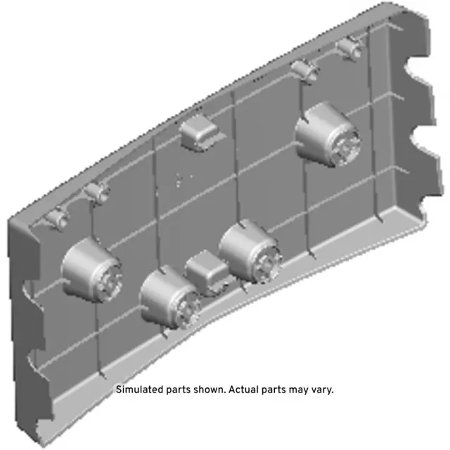 94533706 - Front License Plate Bracket Attachment Kit 2017-2022