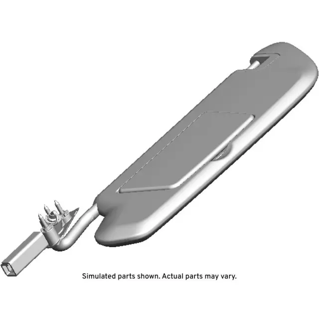 Black Driver Side Sunshade