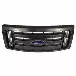 09 thru 14 F-150 OEM Genuine Ford Parts XL Model Black Grille Grill w/Emblem
