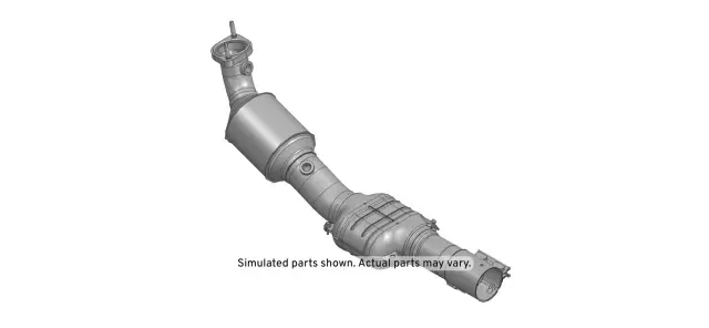 Passenger Side Three-Way Catalytic Converter