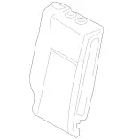 Padding, Rear Seat Backrest