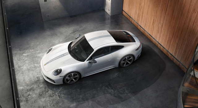 Motor Sports Decorative Sticker Set - Silver