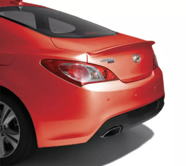 2015-2016 Hyundai Genesis Coupe - Spoiler - Rear Lip - Tsukuba Red